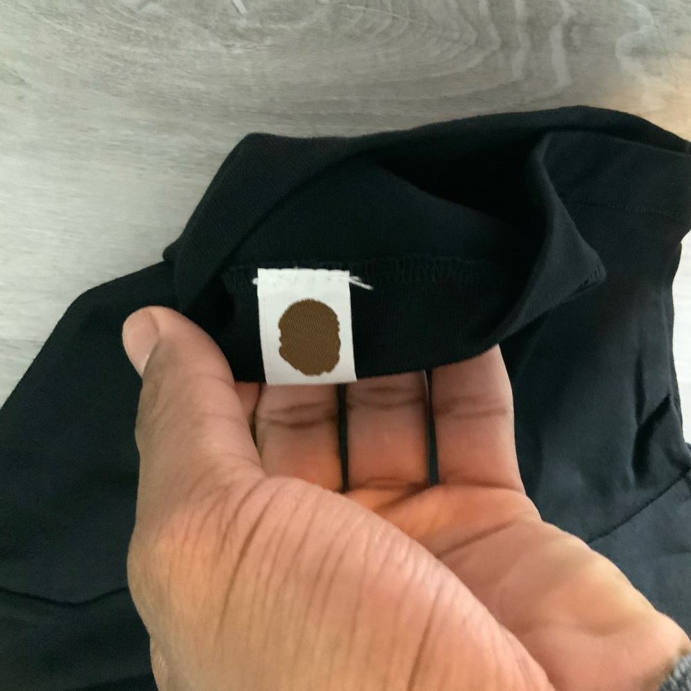 *NEW* BAPE Black Tee with Blue Camo Ape Head - Picture 6 of 6